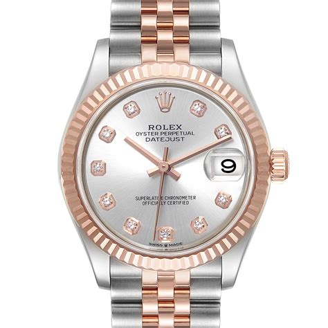 rolex datejust 31 steel